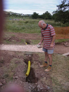 Installing Drainage